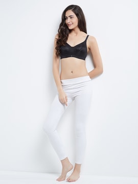 Buy Zivame Padded Non Wired Full Coverage Mastectomy Bra - Black at Rs.638  online