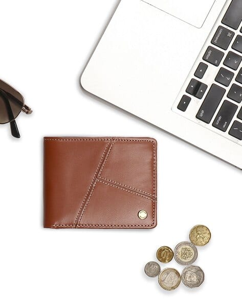 HIDESIGN Men Logo Pattern Bi-Fold Wallet
