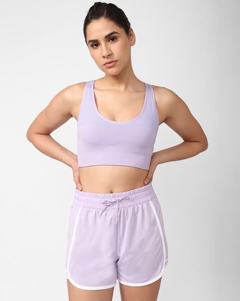 Reebok Ribbed Racerback Sports Bra