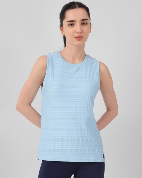 Buy Blue Tops for Women by REEBOK Online Ajio