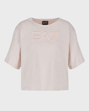 ea7 emporio armani Half Sleeves Crew-Neck Logo Series Regular Fit T-Shirt-picture-33