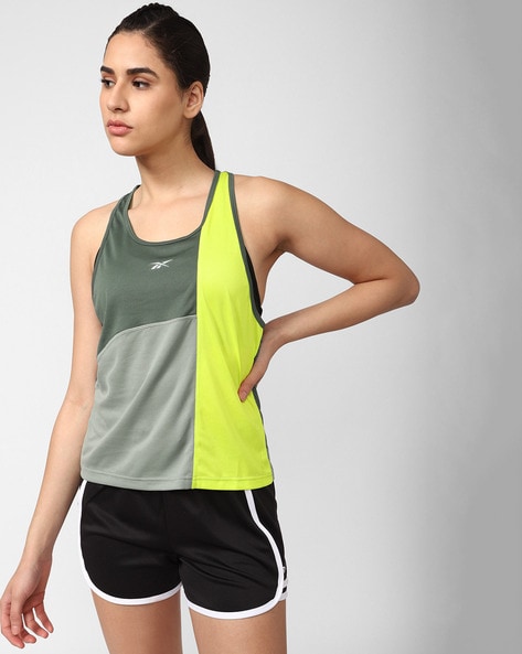 Reebok Colourblock Regular Fit Tank Top