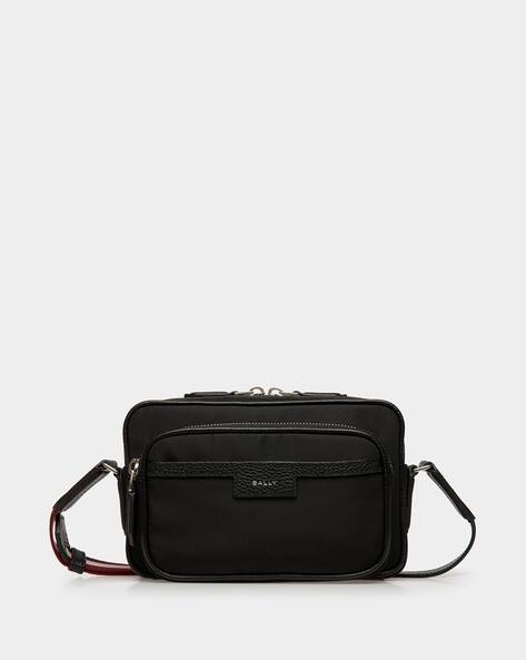 Buy Bally Code EW Crossbody Bag | Black Color Men | AJIO LUXE