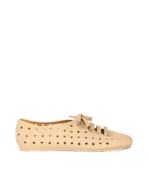 Bata Women Lace-Up Shoes with Cut-Outs