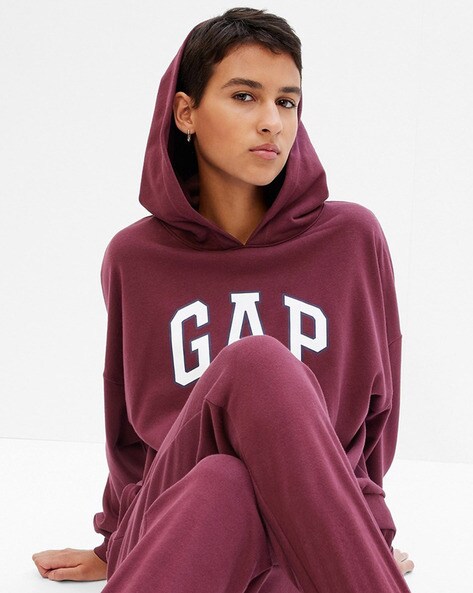 Gap maroon outlet sweatshirt