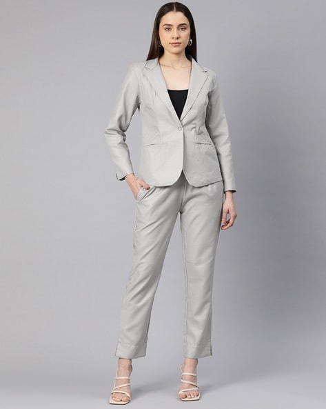 B91xZ Men's Dress Pants Men's Long Casual Business Slim Expandable Trousers  Suit Pants Plain-Front Pant Grey,Size L - Walmart.com