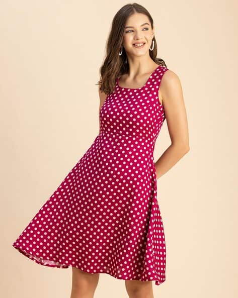 Buy Pink Dresses for Women by Moomaya Online
