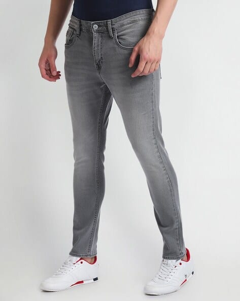 Pantalon Jean Cropped Jean Homme Buy Light Grey Jeans For Men By