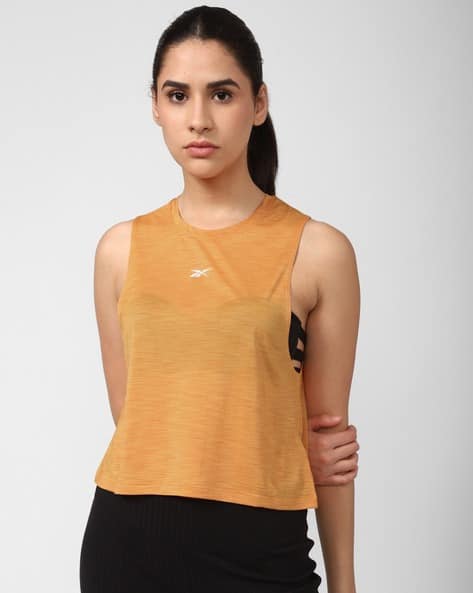 Heathered Regular Fit Tank Top