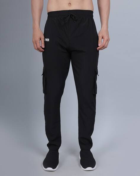 Buy Black Track Pants for Men by DYWER Online