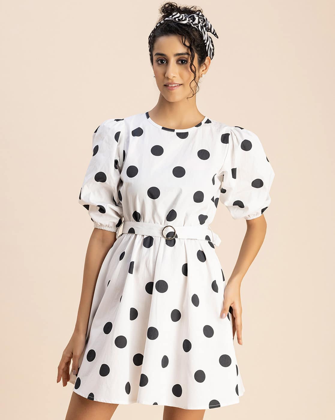 Buy White Dresses for Women by Moomaya Online | Ajio.com