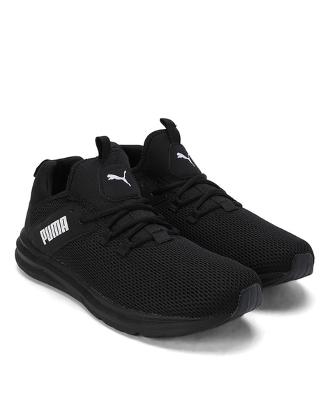 Puma enzo mens lace-up running shoes best sale