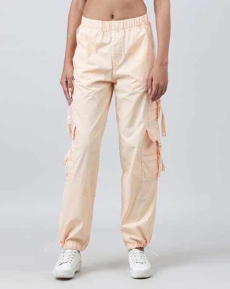 NWT Levi's Premium High Waist Peach Cargo Pants Women's Size 27 | eBay