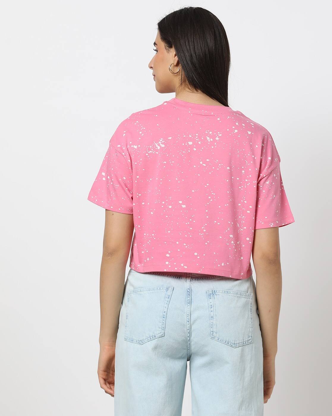 BOXY BODY TEE, PINK, XL