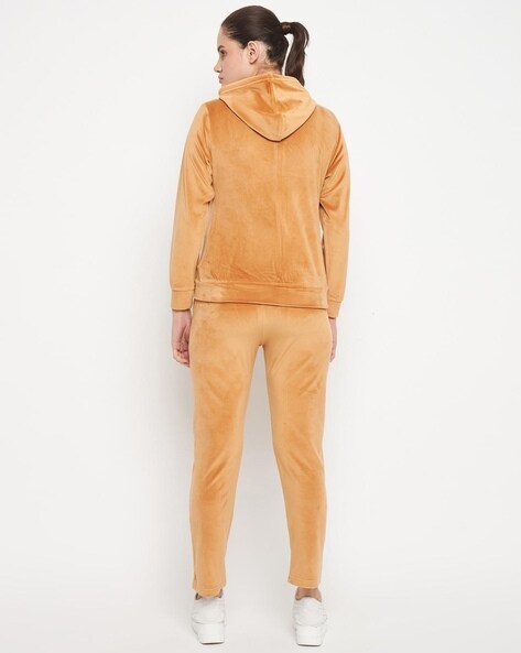 Tan tracksuit womens sale