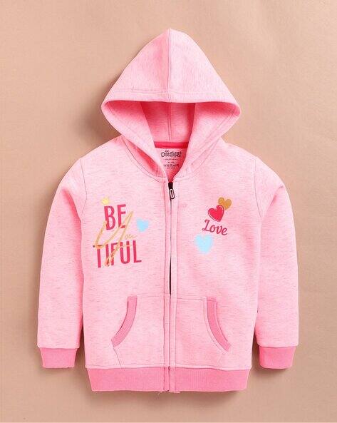 Boys Typographic Print Regular Fit Hoodie