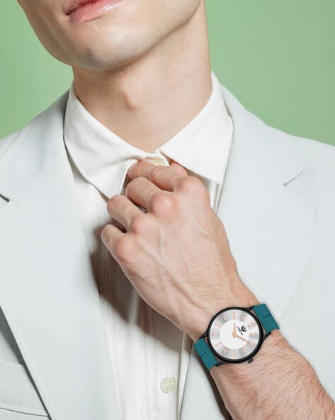 LORENZ MK-4064R Men Round-Dial Wrist Watch