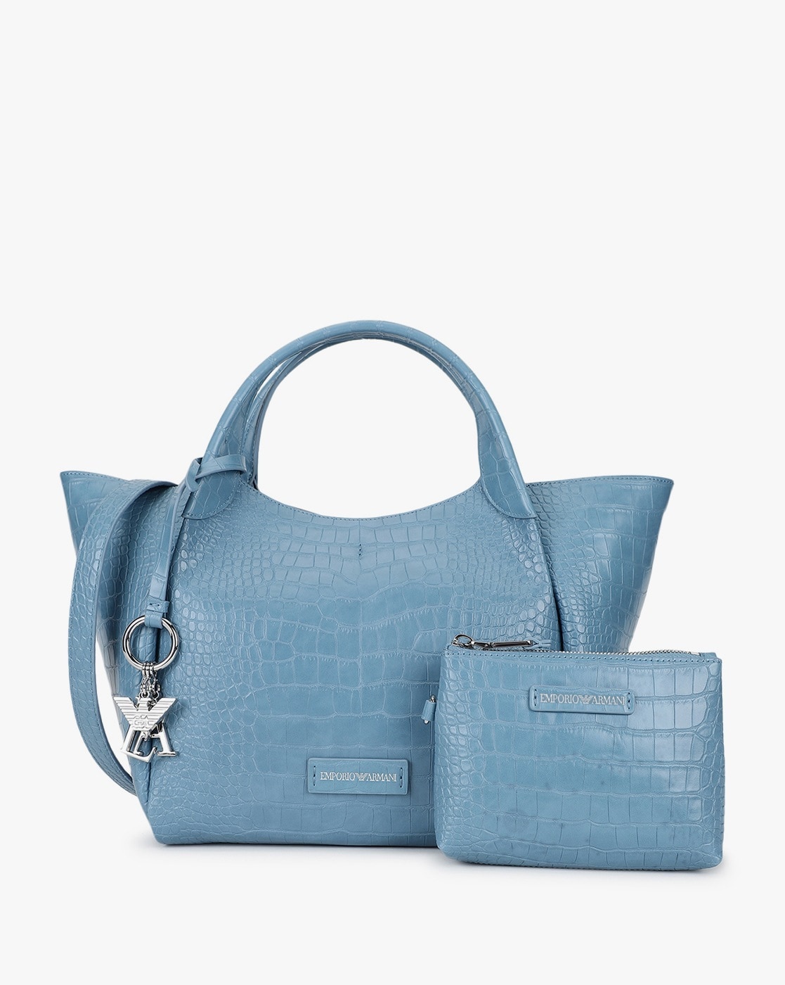 Emporio armani blue bag online