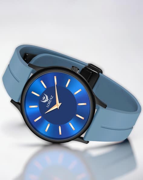 LORENZ MK-4075R Men Round-Dial Wrist Watch