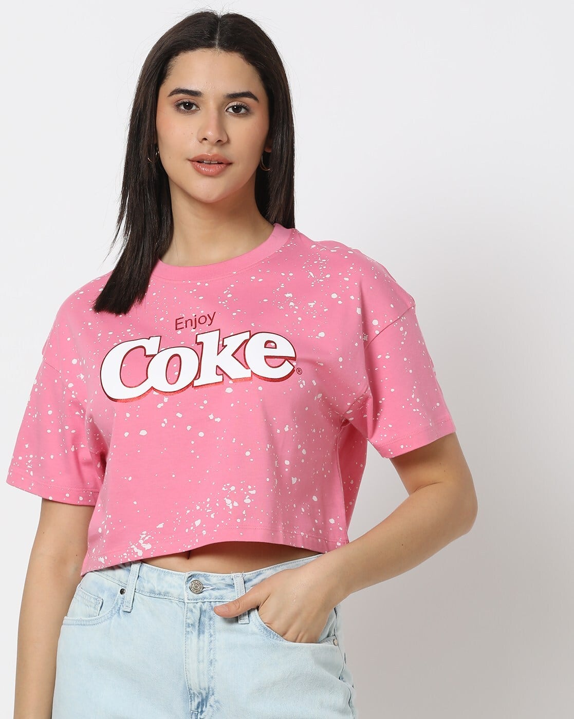 BOXY BODY TEE, PINK, XL