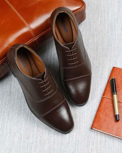 KOSHER Men Formal Shoes with Lace Fastening