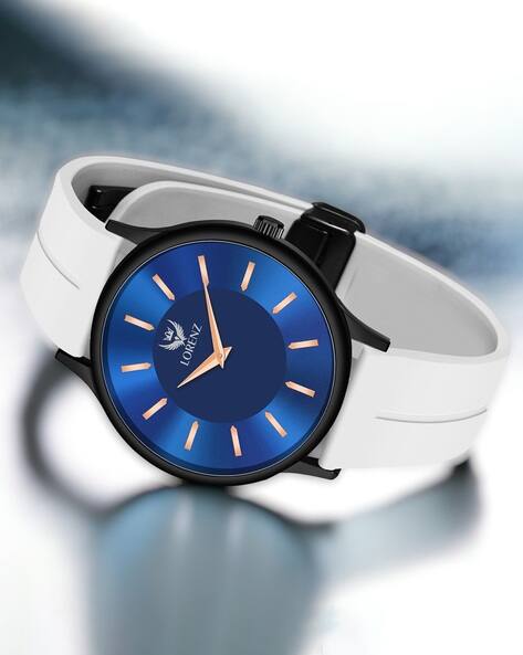 LORENZ MK-4076R Men Round-Dial Wrist Watch