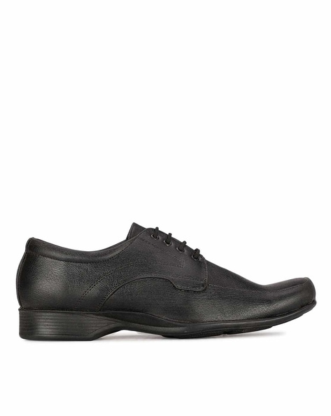 Men Square-Toe Lace-Up Shoes