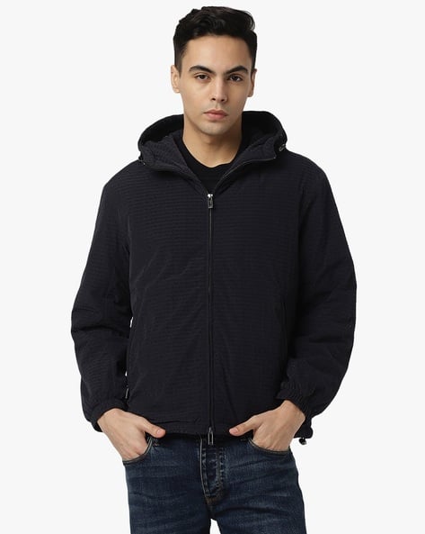 ジャケット・アウター EMPORIO ARMANI 25SS BLOUSON JACKET Emporio Armani Woven Blouson Jacket | Oxygen Clothing