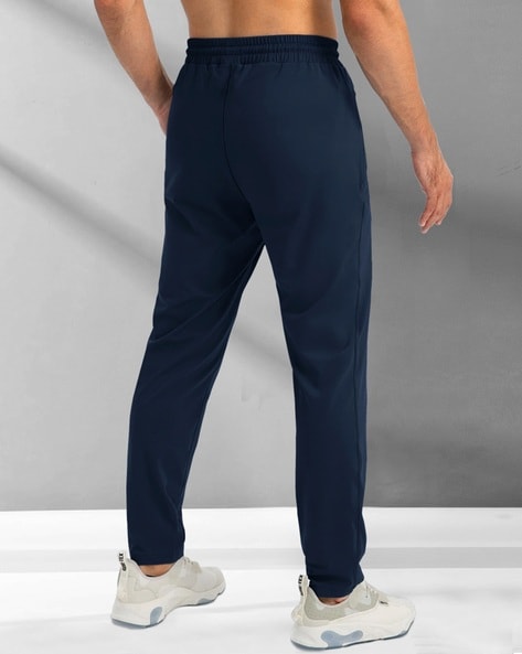 Male Navy Blue Men Sports Wear Track Pants, Medium at Rs 350/piece in Surat