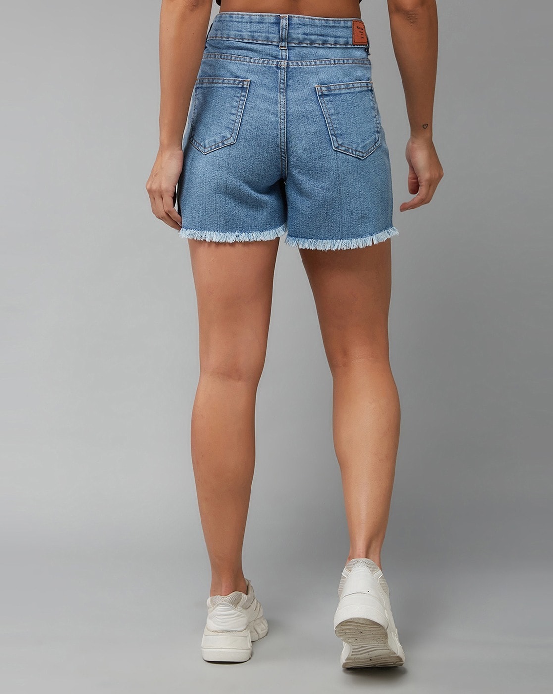 LowProfile High Waisted Denim Shorts for Women Butt Lift, India | Ubuy