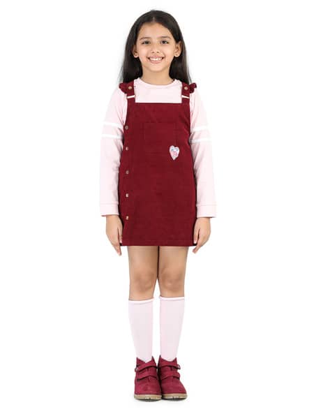 Buy Burgundy Dungarees &Playsuits for Girls by PURPLE UNITED KIDS Online | Ajio.com Buy Burgundy Dungarees &Playsuits for Girls by PURPLE UNITED KIDS Online | Ajio.com