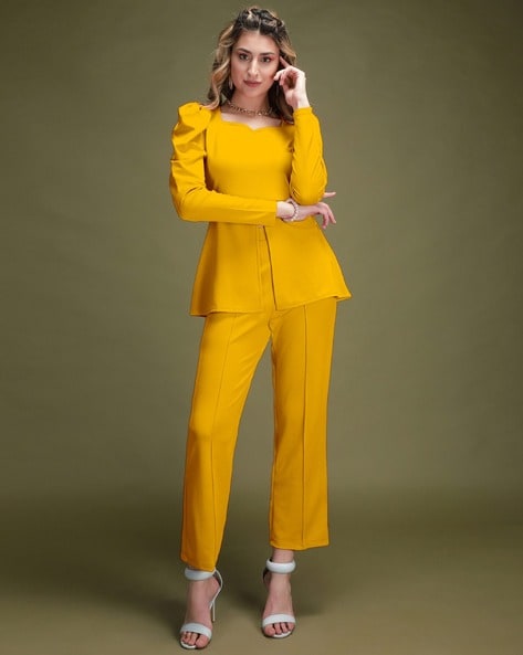Spring Yellow Bridal Women Pants Suits Azazie Pant Suits Slim Fit Formal  Evening Party Prom Tuxedos From Greatvip, $70.35 | DHgate.Com
