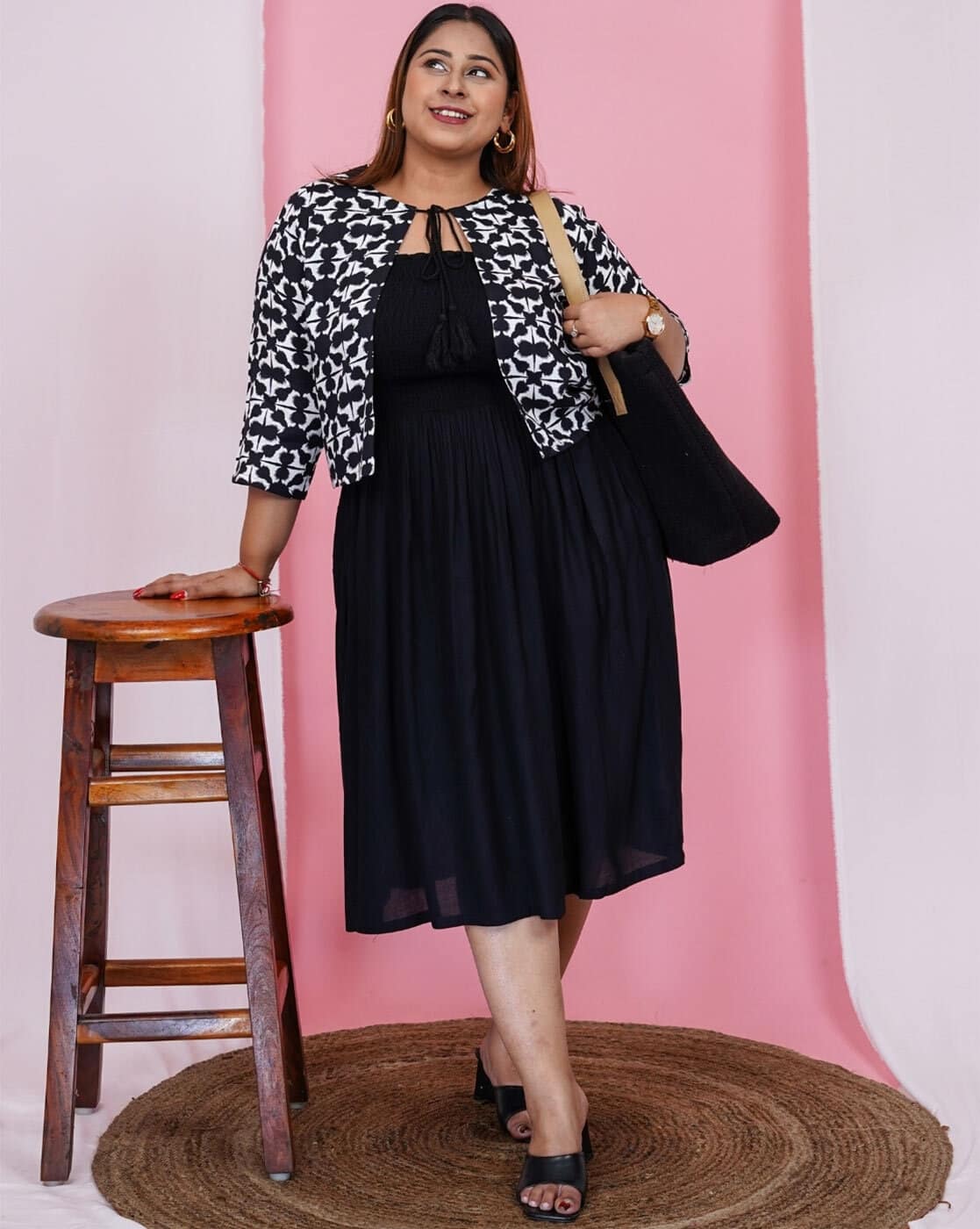 Buy Multicoloured Dresses for Women by Deebaco Online - Main Image