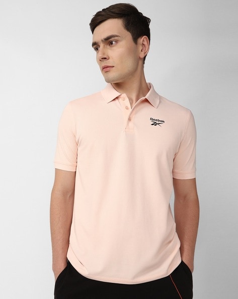 Reebok Men Slim Fit Polo T-Shirt