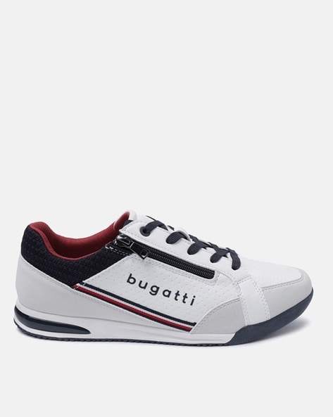 Buy White Dark Blue Sneakers for Men by Bugatti Online Ajio