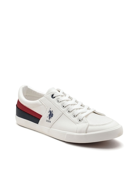 U.S. Polo Assn. Men Canvas Lace-Up Sneakers - Price History