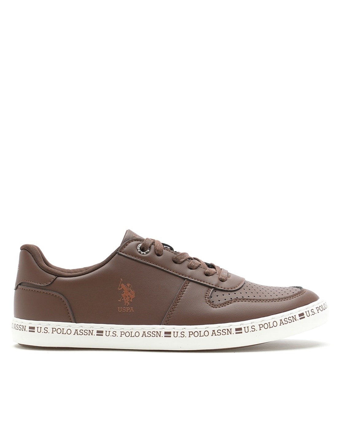 Us polo cheap brown shoes