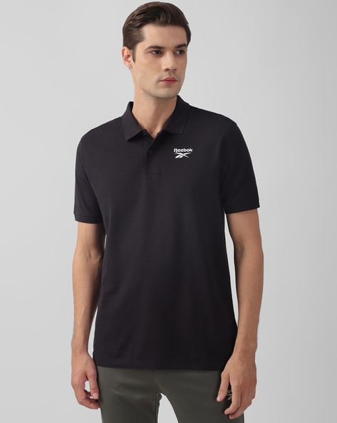 Reebok Men Slim Fit Polo T-Shirt