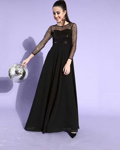 Cynthia Rowley Black Lace Cocktail Dress - Dresses