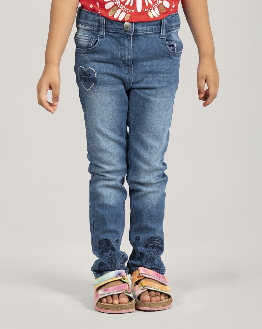 Buy Blue Jeans & Jeggings for Girls by ZALIO Online