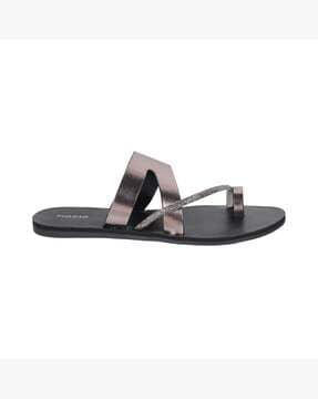 Buy Mochi Girls Black Party Sandals Online