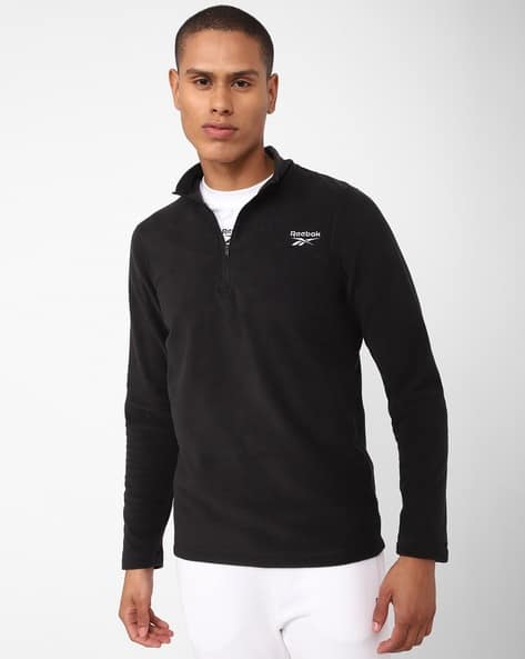 Reebok Slim Fit Buy Black Tshirts For Men By REEBOK Online