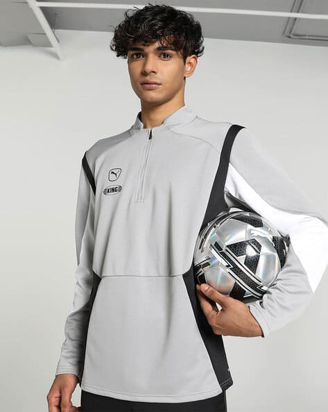 Puma Men KING Pro  Football Quarter-Zip Top