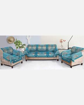 5-Seater Printed Sofa Covers-image-6