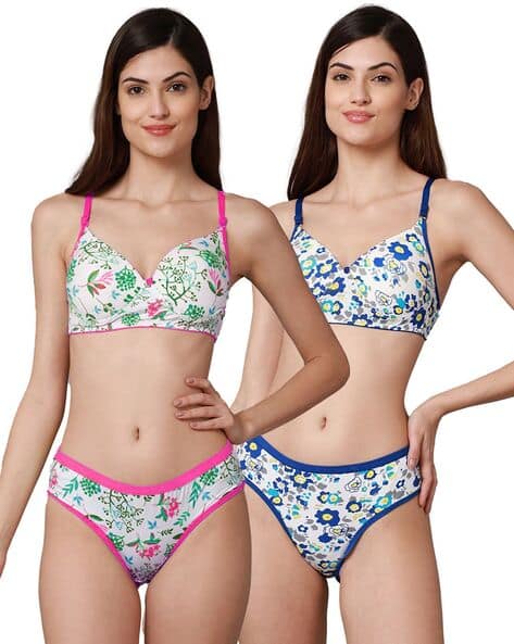 Buy Multicoloured Lingerie Sets for Women by BEACH CURVE Online