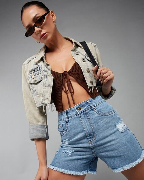 Best Jean Shorts at Zara | POPSUGAR Fashion