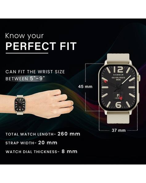 Watch The Hunt 123 Unisex Arctic BT Calling Water-Resistant Smart