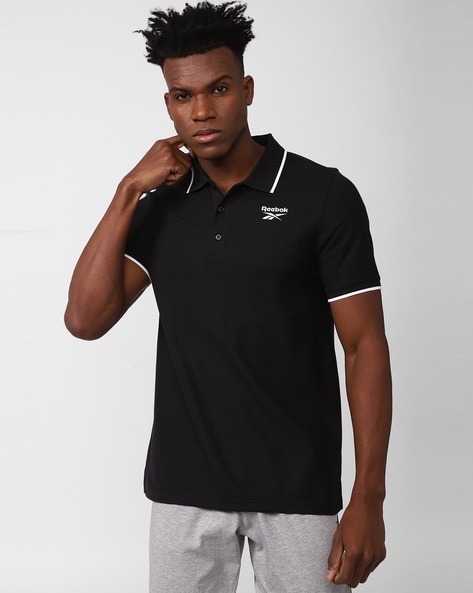 Reebok Men Slim Fit Polo T-Shirt