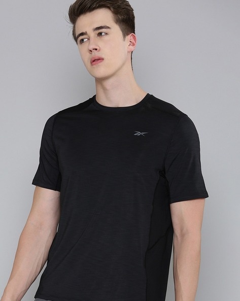 Reebok Men Slim Fit Round-Neck T-Shirt