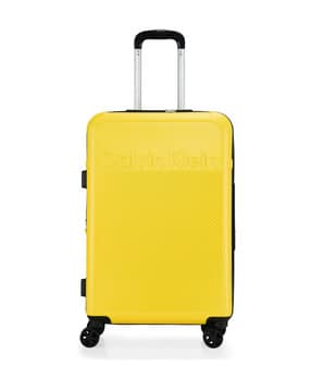 Men Brand Embossed Medium Trolley Bag-image-2